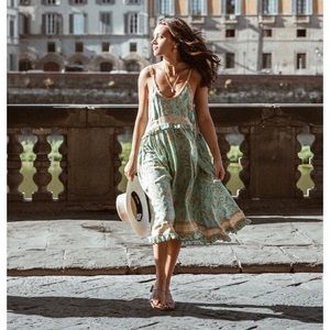 Spell Maisie Strappy in Turquoise - Medium